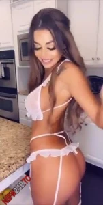 Juli Annee white stockings 