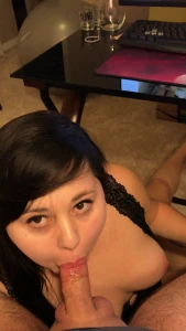 After a party with way too many shots and coke i blew my roommate with my tits out kaci lee daigle 913698