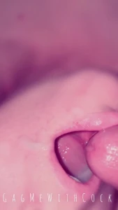 Mouthful while fingering