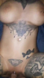 Older Tattooed ex-Stripper with Younger Man - Rare Deleted Reddit 1240883