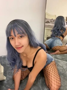 cute Asian OnlyFans Jean shorts 1359838