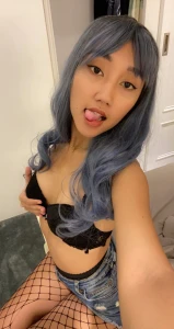 cute Asian OnlyFans Jean shorts 1359839