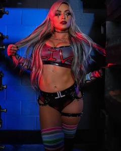 WWE Star Liv Morgan Halloween Gear