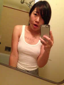 Asian teen selfshot pictures whore writing