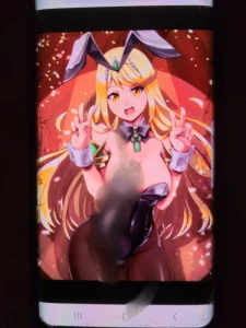 Cum for Bunny Mythra's tits