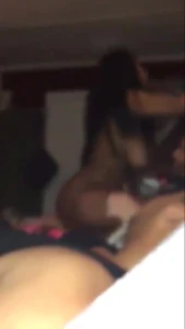 Black cuck records GF riding BWC