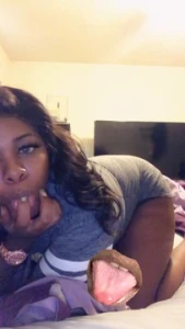 Black Tranny Loves Sucking Dick And Tasting Cum (shemale)