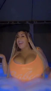 Arab moroccan tiktoker big giant tits @babyprincess_official_98 1768093