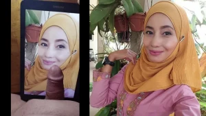 Ayu Zumba Cumtribute #06 - Malaysia&#039;s Petite Horny Chick Cumtribute By Fat Short Uncut Penis 1808001