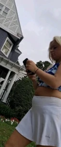 Sexy blonde (creep shot) 1826877