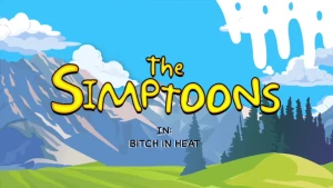 Bitch in heat - Double Penetration - The Simptoons