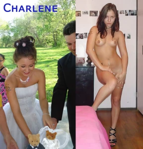 Charlene Dressed and Undressed