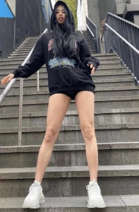 Youha Is Demanding You Right Now To Jerk Off To Her Sexy Legs Right Motherfucking Now