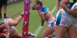 NRLW Titans Tits 