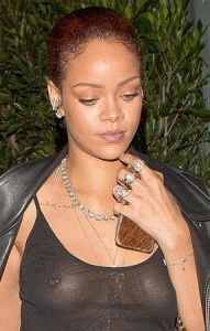 Rihanna nipples and tits 1965873