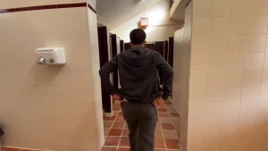 Gay bathroom fucking