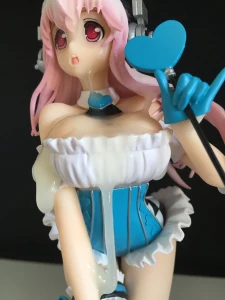 Super Sonico Queen of Blue bukkake (SOF) V1 &amp; V2 2238190