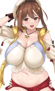 Atelier Ryza cosplay goes topless with big boobies 2244444