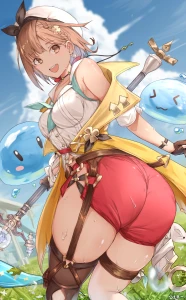 Atelier Ryza cosplay goes topless with big boobies 2244447