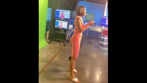 Brunette Slutty News Anchor 2288469