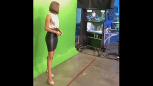 Brunette Slutty News Anchor 2288474