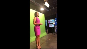 Brunette Slutty News Anchor 2288475