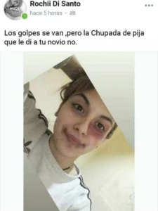 Fue a tirar la goma y le terminaron tirando de los pelos