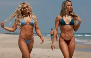 Tiffany Stratton And Sofia Cromwell Are Willing To Make You Cum With Their Tight Bikini Bodies