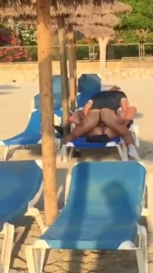 Couple Fuck At The Beach