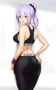 Hentai/Anime/Cartoon/Drawn Blacked Clothing 2412080