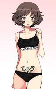 Hentai/Anime/Cartoon/Drawn Blacked Clothing 2412088