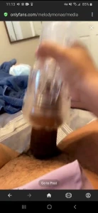 Sexiest TS Alive MM Uses Fleshlight To Milk Her Pretty Dick