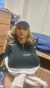 Sex doll in a little outfit