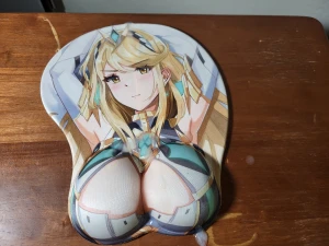 Mythra XC2 mousepad bukkake facial 2541154