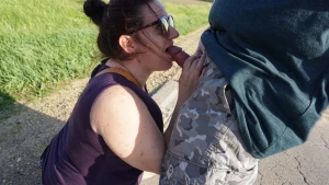 Missy Sucking Dick On Side Of Road 2554872