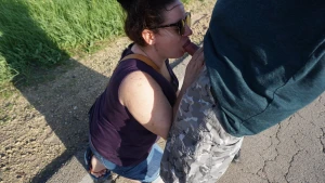 Missy Sucking Dick On Side Of Road 2554873