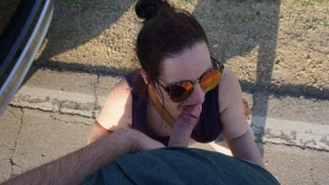 Missy Sucking Dick On Side Of Road 2554891