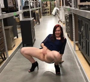 Naked in a Store 2567859