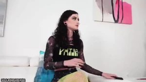 Goth Chick Loves Big Blck Cock