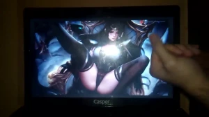 Irelia Sentinel Skin Sexy Stockings And Wet Pussy SoP Cum Tribute Video 26