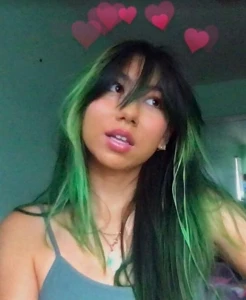 Asian Girl with Green Hair 21 2718540