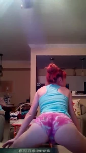 Redhead White Girl Twerk