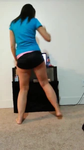 White Girl Meagan Twerking