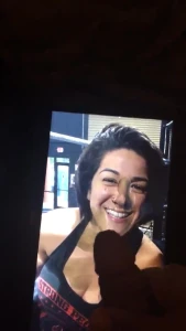 Bayley WWE cumtribute