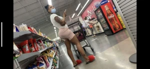 Ebony Booty At Burlington Coat Factory 2805533