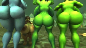 Twerking warcraft sluts beach party