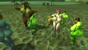 Twerking warcraft sluts beach party 2835204