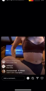 Baddie Petite Kyliegh Teasing Live