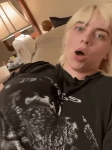 Busty Billie Eilish - Bounces Her Huge Boobs 2899507