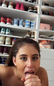 VIOLET POV SNEAKERS BLOWJOB